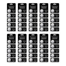 50 pcs Pack - CR2032 3v Lithium Button Cell Coin 2032 Battery