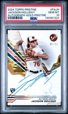 2024 Topps Pristine - Pristine Autographs Jackson Holliday #PA-JH Gold Pristine