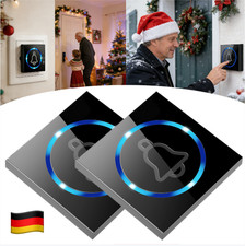 Funkklingel Türklingel Funk Set 150m Reichweite IP54 Aussen Wasserdicht Klingel