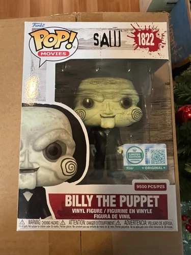 Funko Pop! Movies 'Saw' Billy The Puppet 1822 LE 9500!