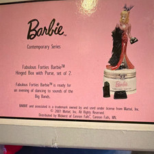 Midwest of Cannon Falls Barbie Fabulous Forties PHB Porcelain Hinged Box