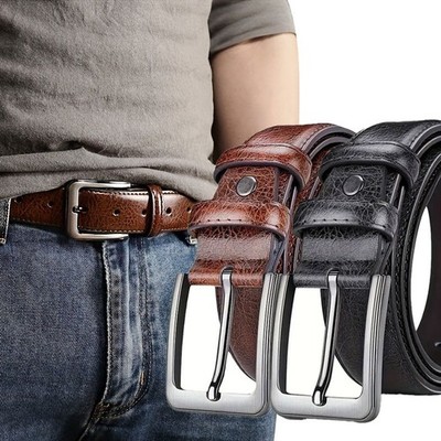 Men s belts,Full Grain Genuine Leather Casual Dress Jeans Belts for Men 