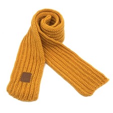 Kids Knit Scarf Winter Fashion Solid Color Toddler Baby Scarves Wrap Neck War...
