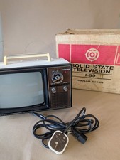 Hitachi SolidState Television Model I-89 Retro VintageJapaneseCollectableWorking