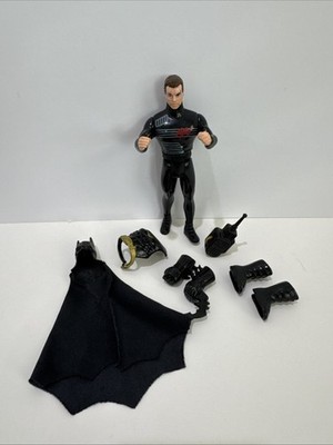 Vintage Bruce Wayne Quick Change Suit 1990 Kenner The Dark Knight Complete