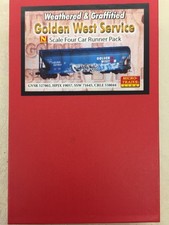 Micro-Trains Line Golden West Svc Four Car Ru...