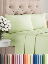 Twin 4 Piece Sheet Set - Comfy Breathable Cooling - Ultra-Soft Hotel Luxury ...