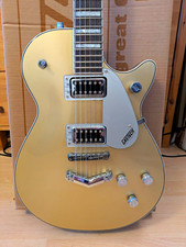 Polished Gretsch G5220 Solid Body 6-String Electric Guitar Gold