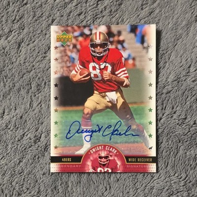 2005 Upper Deck NFL Legends - Legendary Signatures Dwight Clark #LS-DC Auto