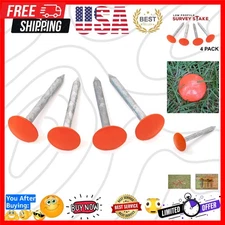 Survey Marker - 4 Pack - s Hi-Vis Orange