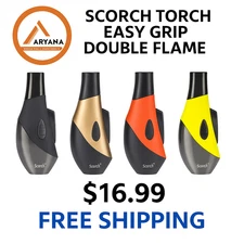 Scorch Torch Easy Grip Double Flame | 61547 | 1CT (6/Display) – Free Shipping