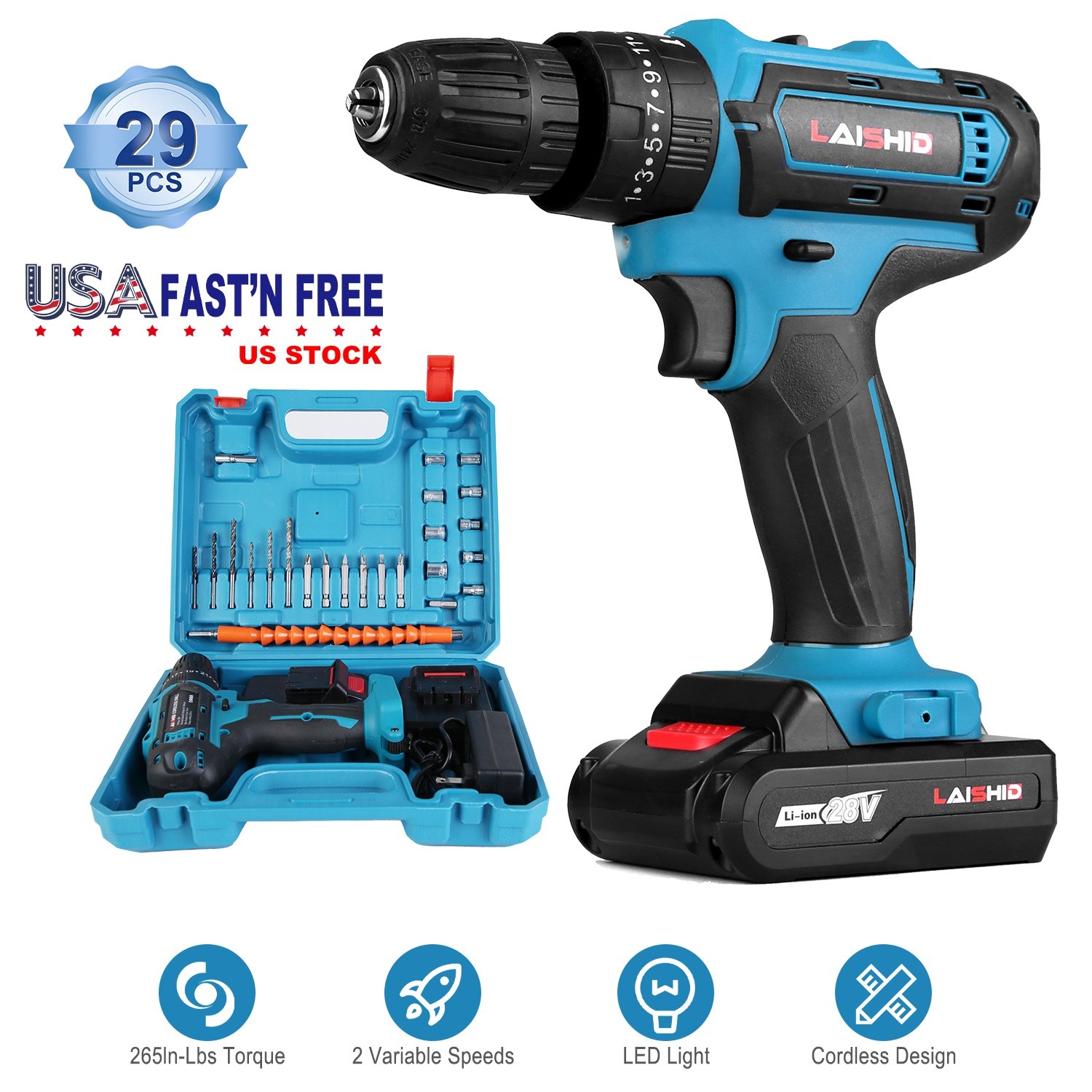 Machine Cordless Hand Drill Driver Handmade For Home Car Repair