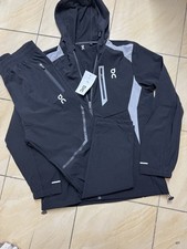 Men's Run On Cloud Hoodie Track Jacket Size XL And Black Bottom