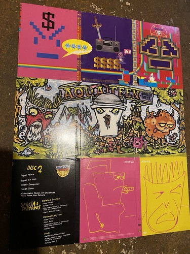 Aqua Teen Hunger Force DVD Collection season 2-4 ATHF Season 2-4 - Picture 5 of 7