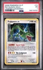 2008 POKEMON DIAMOND & PEARL LEGENDS AWAKENED #14 RAYQUAZA-HOLO PSA 1