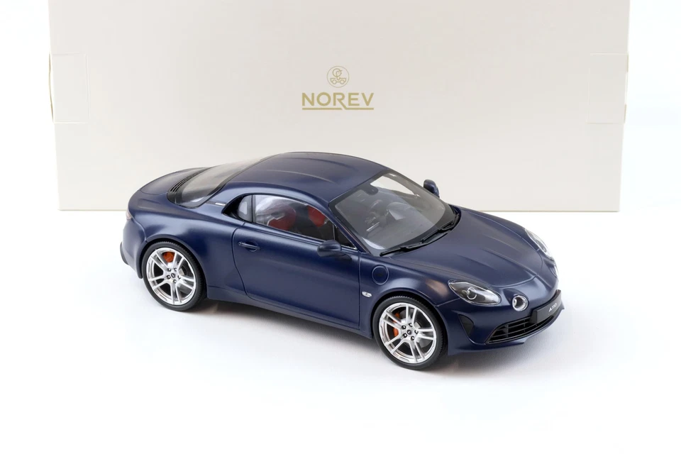 1:18 Norev Alpine A110 S 2025 Blu Tempesta Opaco 185444 - Immagine 2 di 4