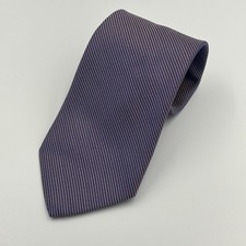 BROOKS BROTHERS Makers Silk Necktie USA Basket Weave Blue/Multi 3.75x58.5