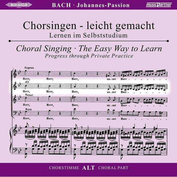Johann Sebastian Bach (1685-1750): Chorsingen Leicht Gemacht - Johann Sebastian-image