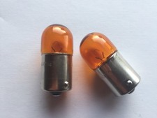 Glühlampe für Weißes Blinkerglass Glas MZ MUZ SM SX RT 125 2 Stück.