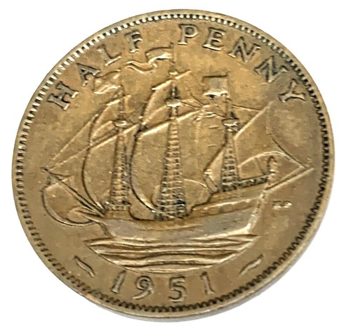 1884 Great Britain Queen Victoria Half Penny KM# 754 | eBay
