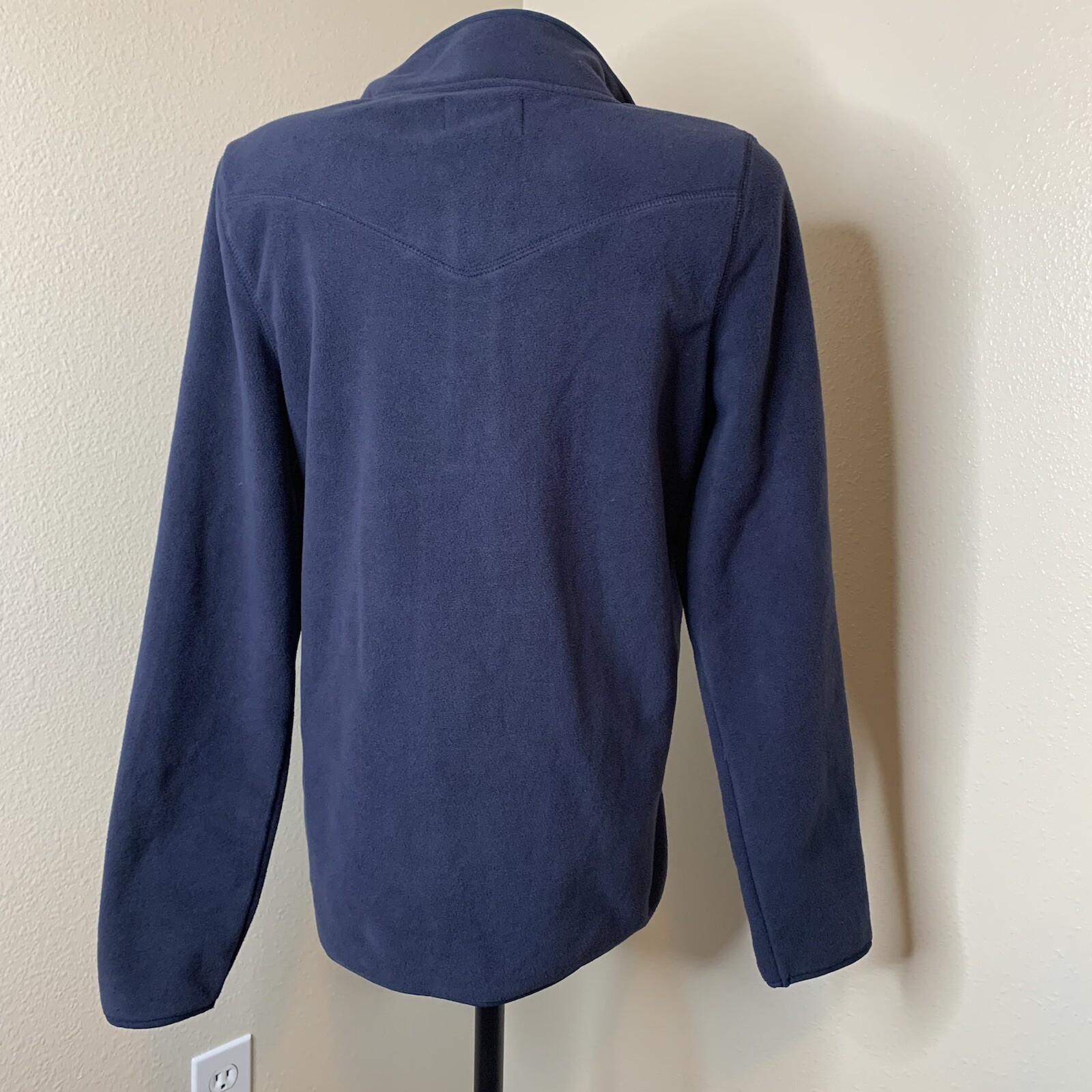 Fake Pendleton Pendleton Women’s Sz S Blue Fleece Polyester Pullover 1/2 1/4 Zip Fake ...