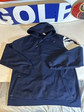 NIKE KOBE BRYANT  Therma Fit Hoodie Sweatshirt Mens 2XL Mamba Logo Navy Blue