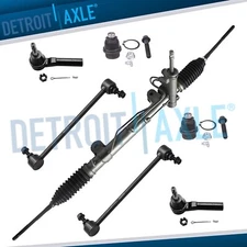 7pc Power Steering Rack and Pinion Tie Rods for Dodge Caliber Jeep Patriot FWD