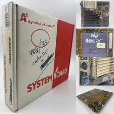 Vintage PM-8700A VX-PCI Board With Intel 486 DX-33 (System Board)