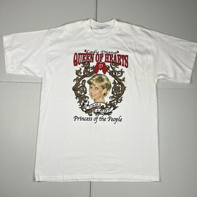 美品 90s vintage Princess Diana ダイアナ妃 tシャツ Vintage 90s Diana Princess of the World T Shirt / Princess