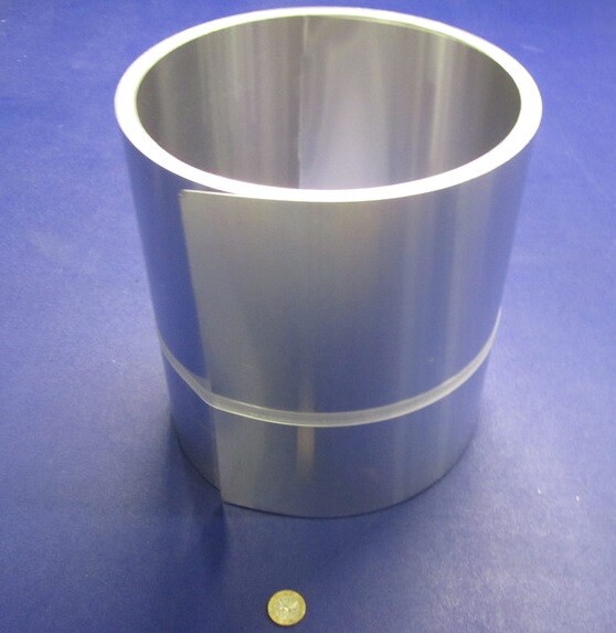 Feuille D'aluminium 3003 H14 - Épaisseur 0.016", Largeur 10", Longueur 50 Pieds, Demi-dur