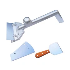 EVEDMOT Heavy Duty Grill Scraper Commercial Griddle Scraper Set with 5 Blades...