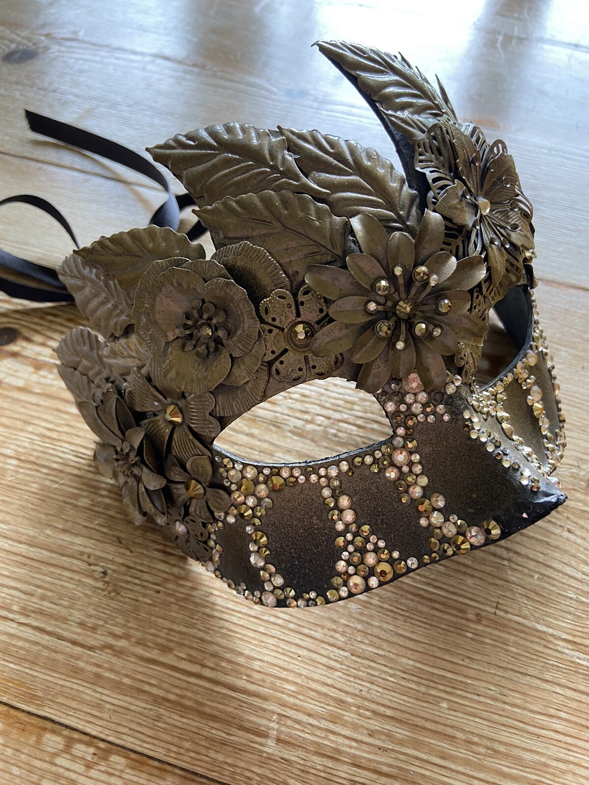 WOMENS Masquerade MASKS | VENETIAN Floral Face Masks | Steampunk