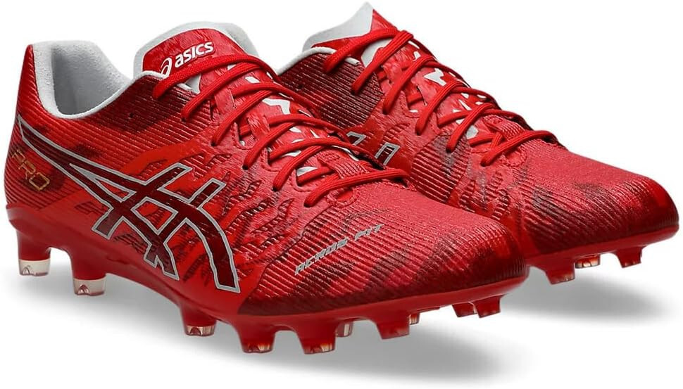 シューズ ASICS DS LIGHT ACROS 26.5 ASICS Soccer Shoes DS LIGHT ACROS PRO 3 Red 1101A071 US8.5(26.5cm