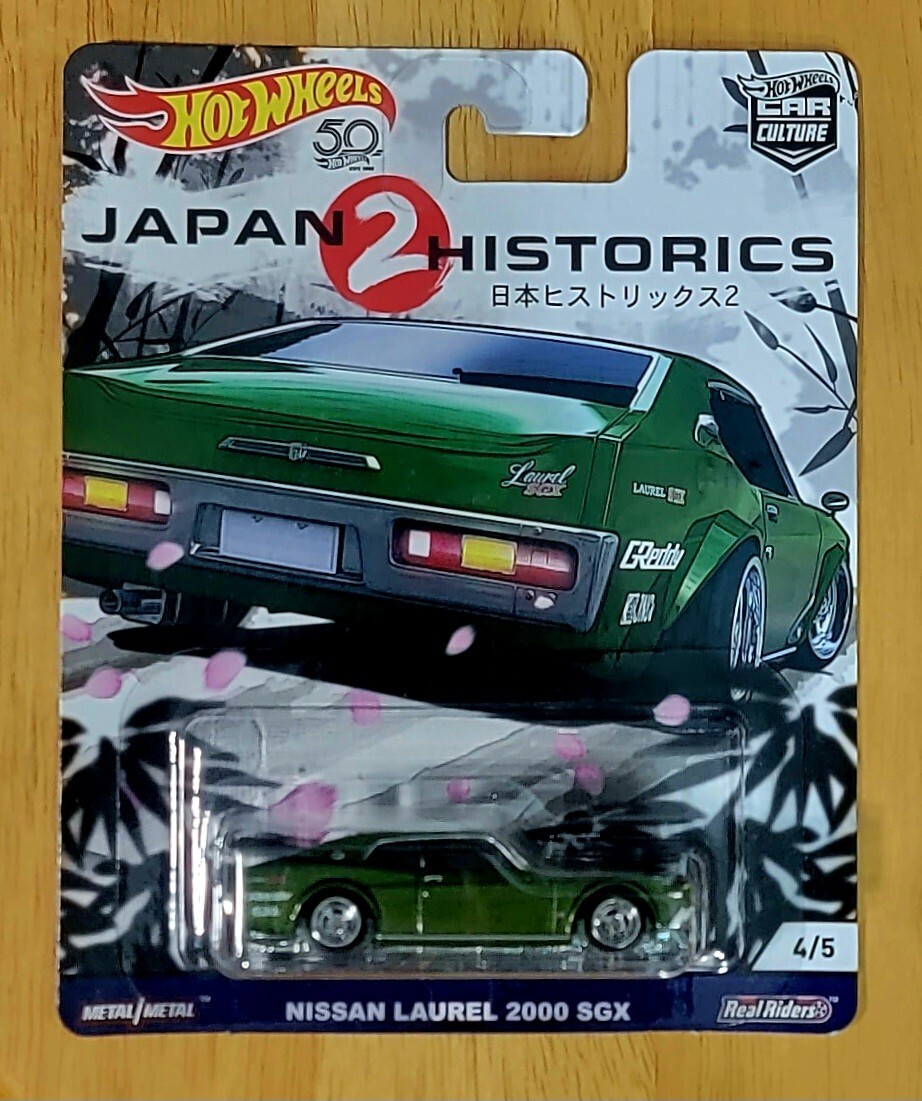 2018 Hot Wheels Premium Nissan Laurel 2000 SGX Japan Historics 2 4