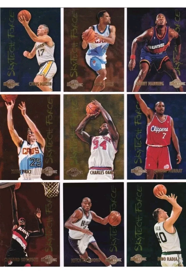 1994-95 Skybox Skytech Force Complete Insert Set - #SF1- SF30 - Rodman,Penny - Image 3 of 4