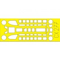 MW22 Eduard CX277 Bf 110C 1/72 Mask For Airfix