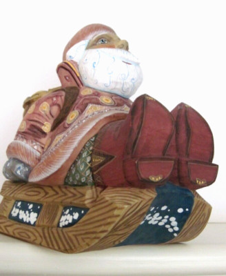 G. De Brekht  ''Santa's Boundaries''   Santa figure Christmas