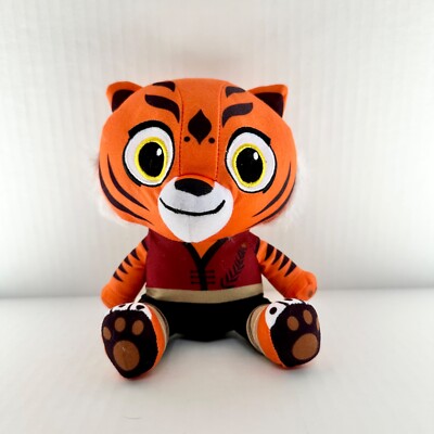Kung Fu Panda Sitting BABY TIGRESS Plush 7'' Stuffed Animal Dreamworks Toy