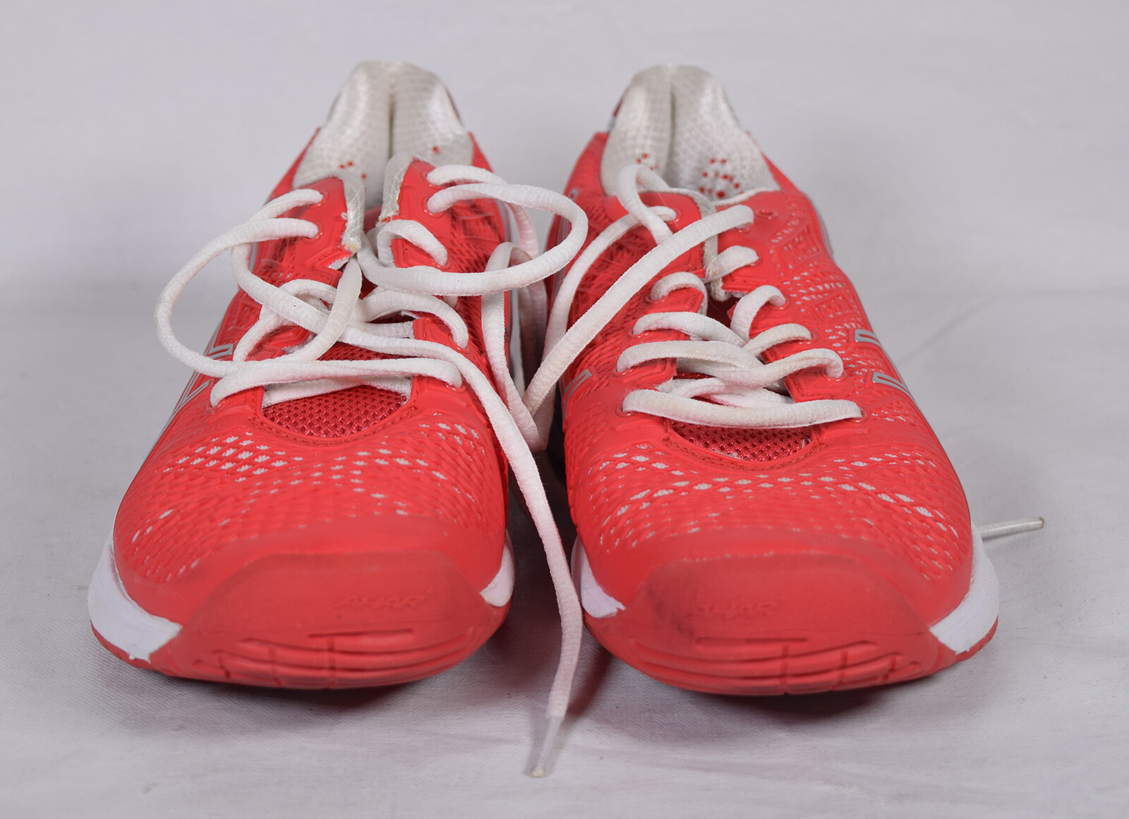 Asics Shoes Solution Speed 2 E450Y Red White Tennis R… Gem