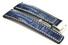 fits Breitling Navitimer Leather watch Strap 22/24mm HANDMADE