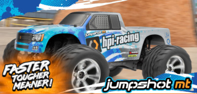 HPI Jumpshot MT V2.0 gebürstet 1:10 - schnell robust RC Monster Truck (160260)