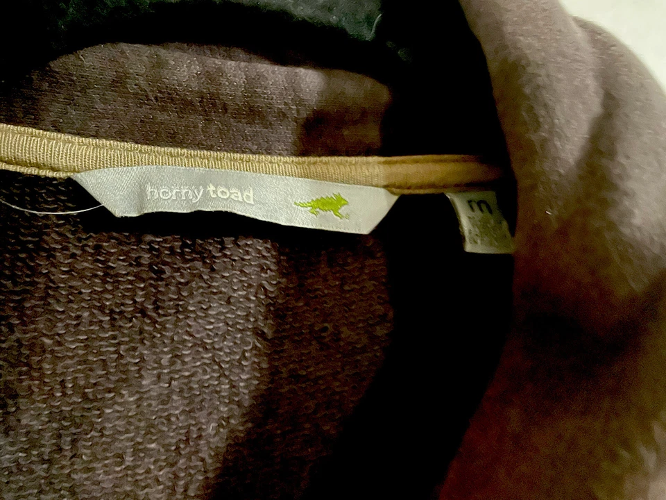 Chaqueta Horny Toad Marrón Botton Up Talla M Algodón Orgánico 100% Foto 3 de 4