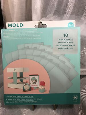 We R Memory Keepers 661358 Plastic Sheets. 40 Pcs Bonus Sheets 6.75  X 6.75  NEW
