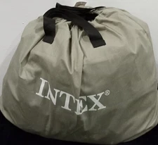 Intex Comfort Dura Beam Queen Air Bed With Electric Pump