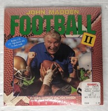 Vintage John Madden Football II Sampler Flex Floppy Disk Game IBM 1988