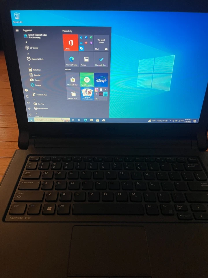 LOT OF 5 - Dell Latitude 3350 13.3" Laptop 4GB RAM 320GB Windows 10 Pro GENUINE - Image 2 of 4