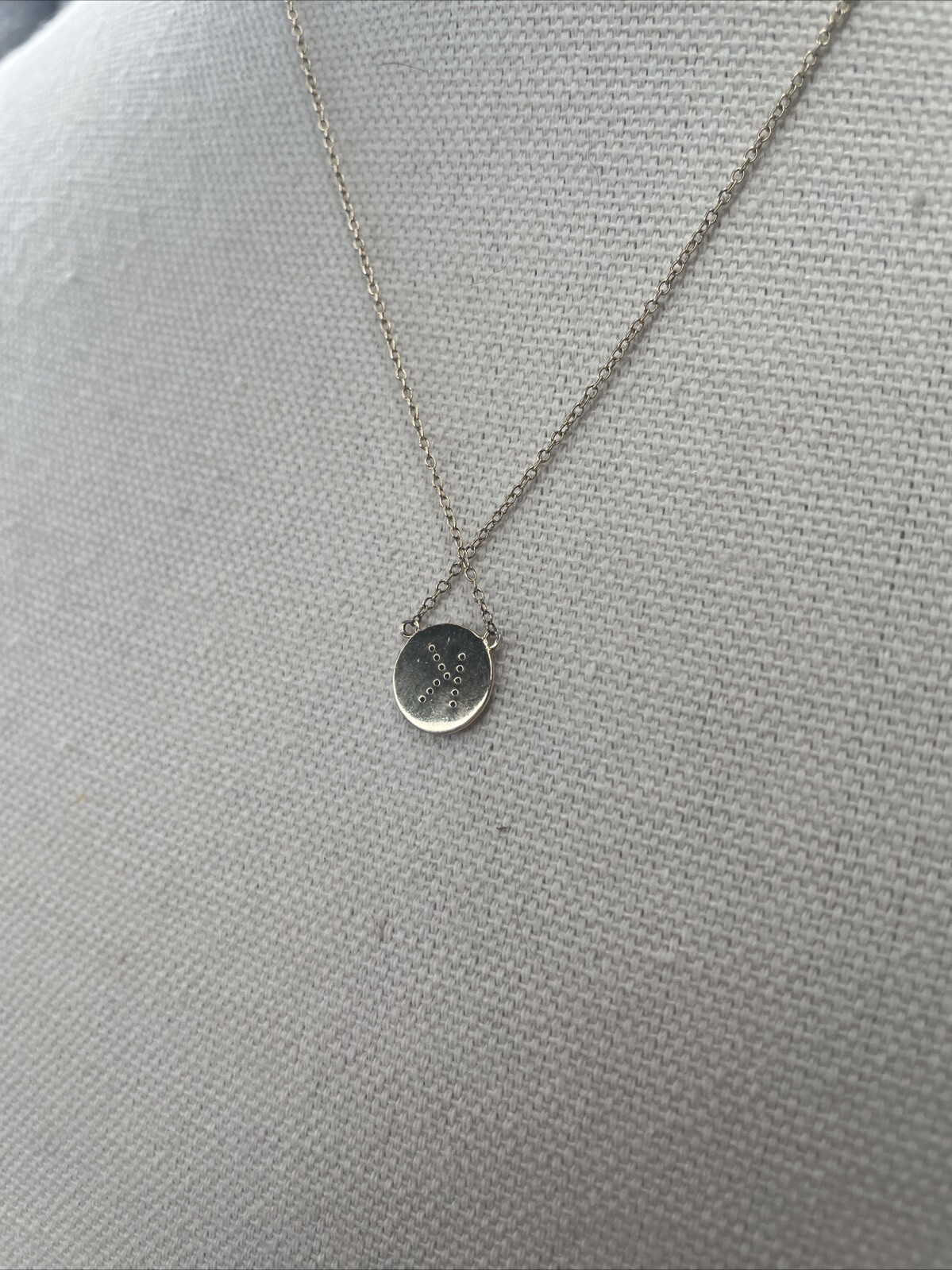 Gold Over Solid Sterling CZ Initial “K” Pendant N… - image 4