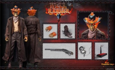 1/6 Thunder Toys TD2023 Ghost Rider Hell Ranger Carter Slade