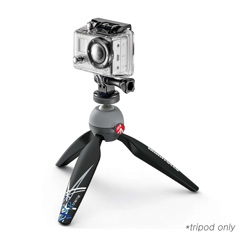 Manfrotto MKPIXIEX-BK | Pixi Xtreme Lightweight Mini Tripod Black - Image 3 of 4