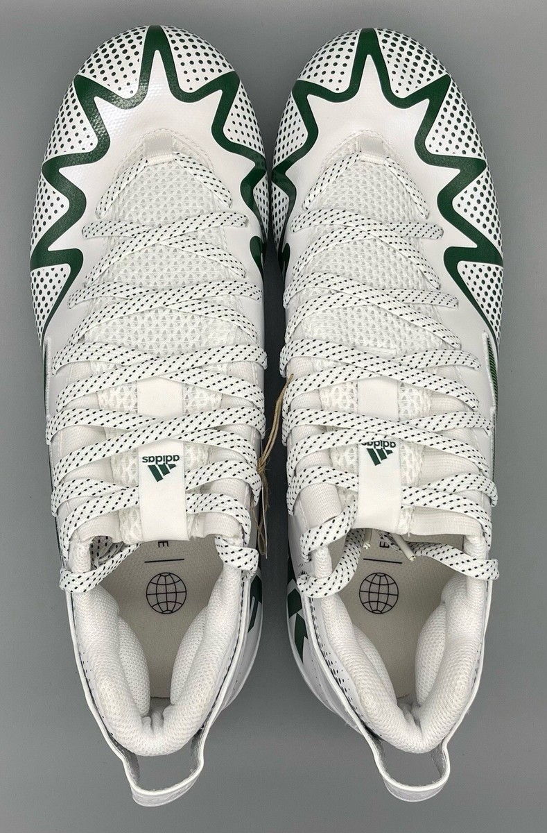 Adidas Freak 22 Team Football Cleats White Green GY0434 MSU  display picture 1